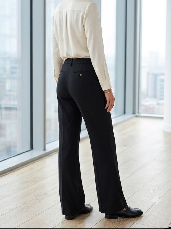 Calvin Klein Pants - Calvin Klein Black Boot-Cut Dress Pants